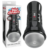 PDX Wet Pussies - Super Slide & Glide XXL - Clear Stroker Masturbator - Mr and Mrs D's